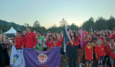 Дио учесника шесте Смотре извиђача