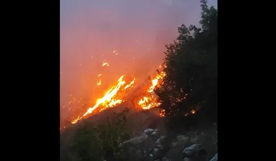 Požarom zahvaćen &scaron;umski kompleks