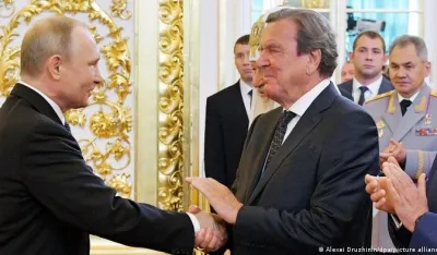 Putin i &Scaron;reder u Kremlju