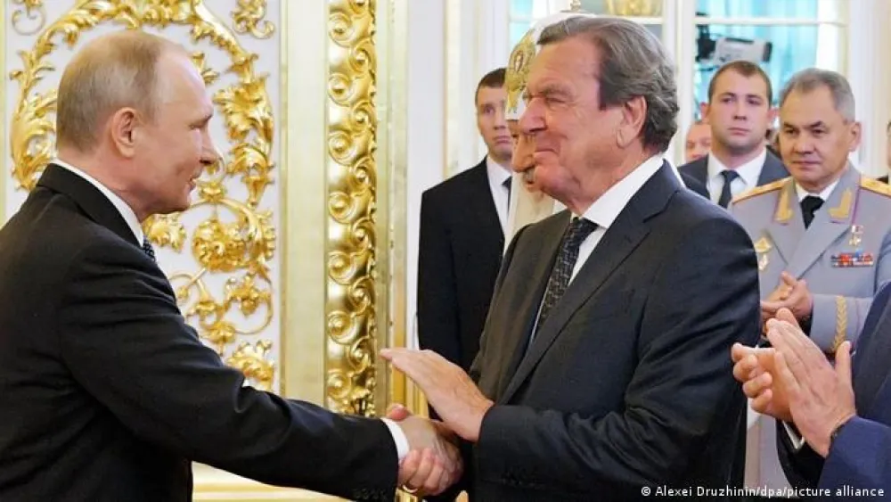 Putin i &Scaron;reder u Kremlju