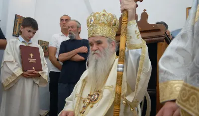 mitropolit amfilohije liturgija crkva pravoslavlje hriscanstvo