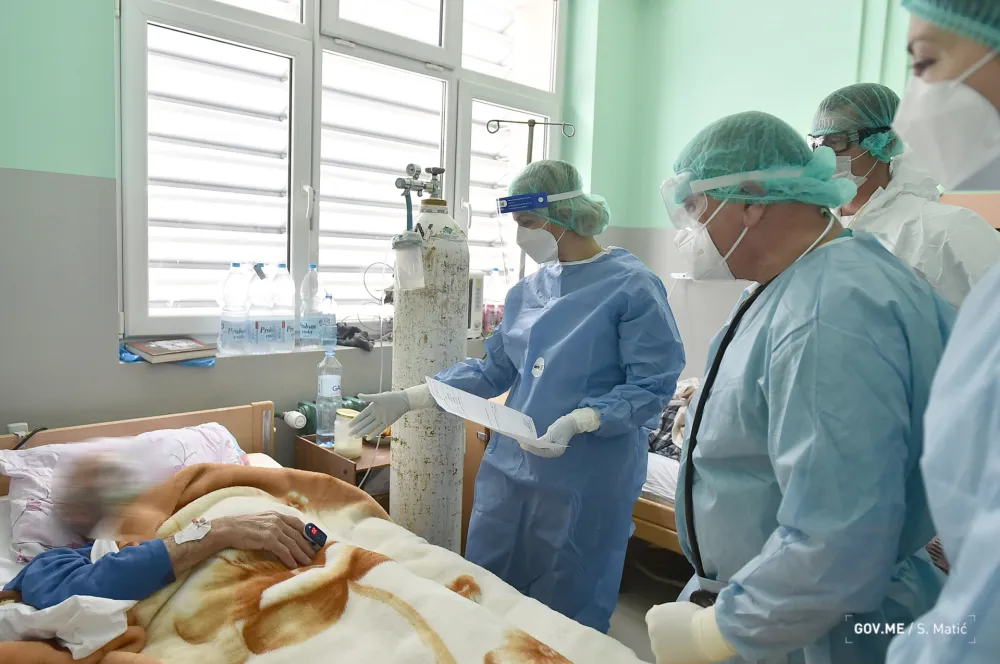 Ковид одјељење у Беранама