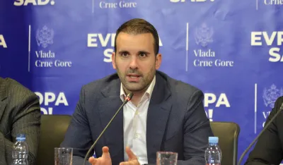 Konferencija ministarstva finansija, Milojko Spajic,Ministarstvo finansija, Montenegro works, MFSS, MW, Filip Radulovic, Jovan Gosovic, Milojko Spajic, Branko Krvavac, direktor, ministar
