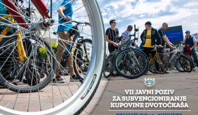 Glavni grad raspisao javni poziv za kupovinu bicikala i električnih trotineta