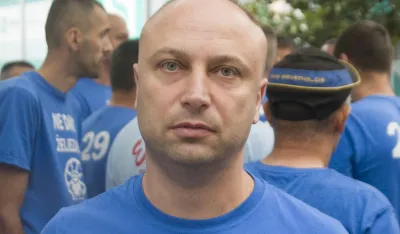 radnici zeljezare ispred vlade