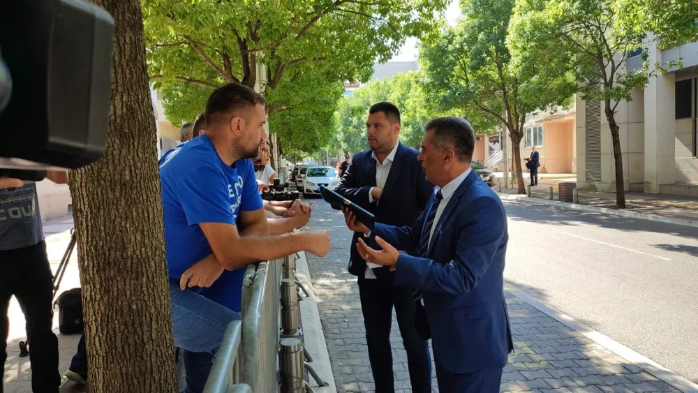 Predstavnici Željezaraca i Marko Kovačević