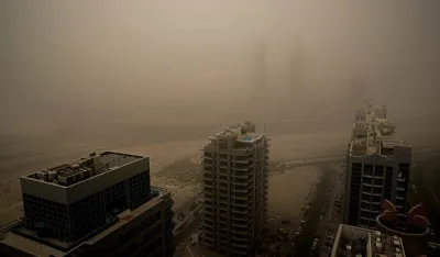 Dubai, pje&scaron;čana oluja