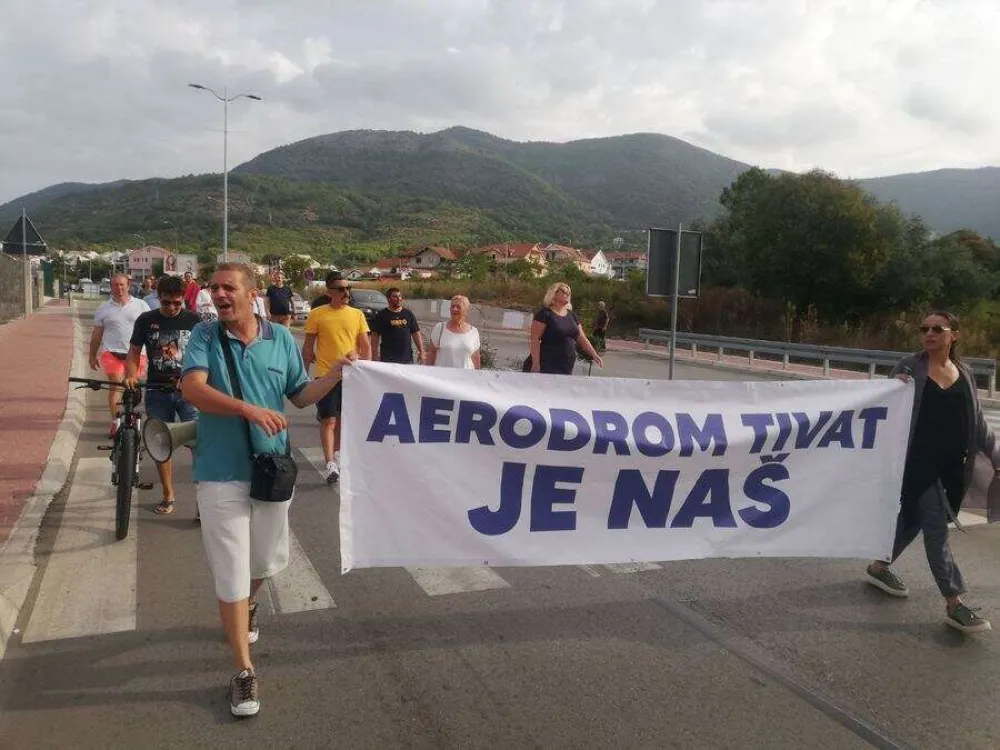 Са јучерашњег протеста