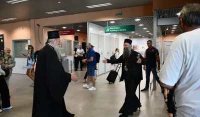 Patrijarh Porfirije i mitropolit Joanikije