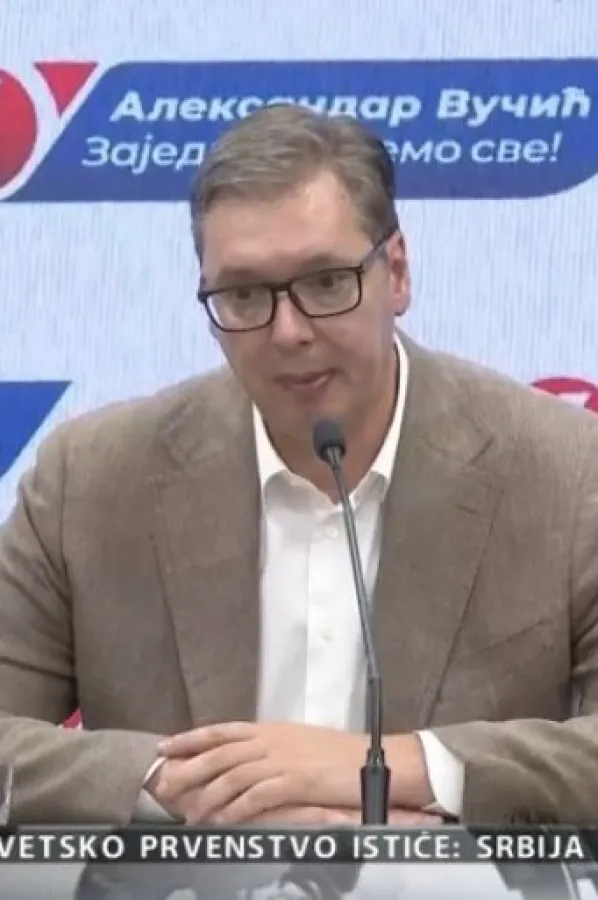 Aleksandar Vučić posle sjednice Predsjedni&scaron;tva SNS-a