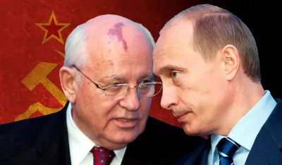 Gorbačov i Putin 