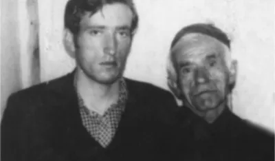 Васо Поповић и син му Вукашин