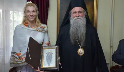 Marija Vuković i mitropolit