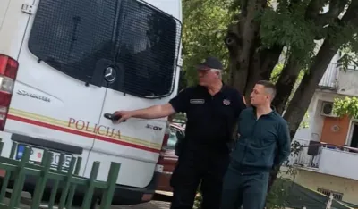 Privođenje Žarka Pejanovića