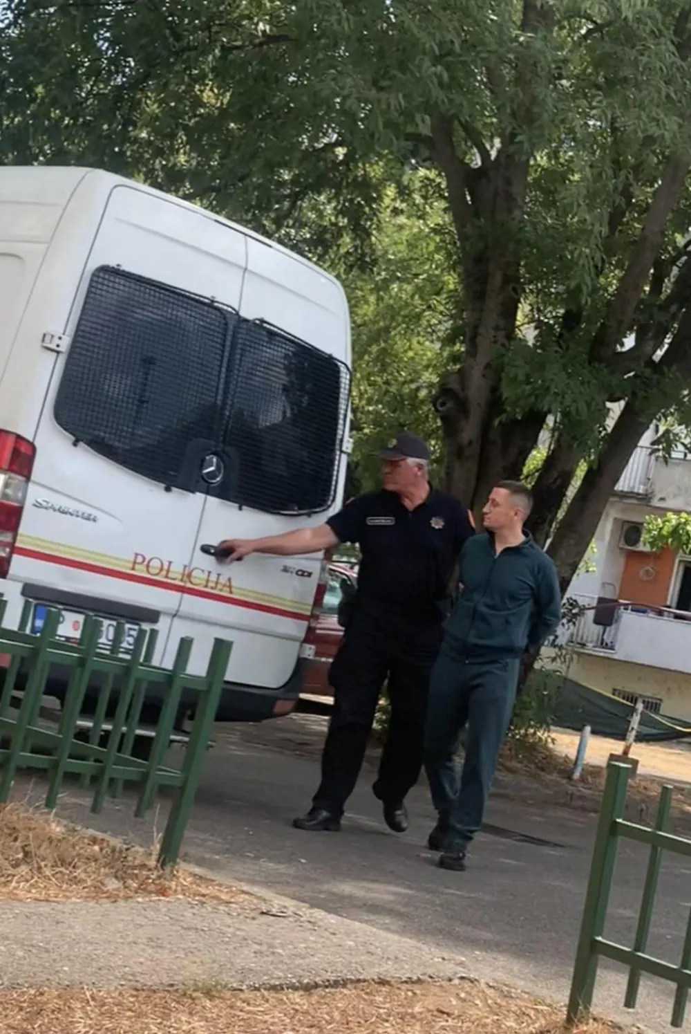 Privođenje Žarka Pejanovića