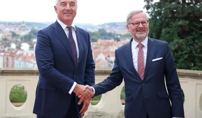 Milo Đukanović i Petar Fjala