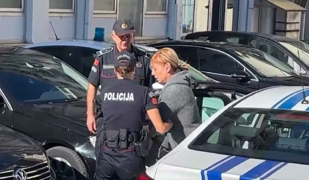 FOTO: Skrin&scaron;ot (Portal RTCG, TVCG)<br>Privođenje Klikovac