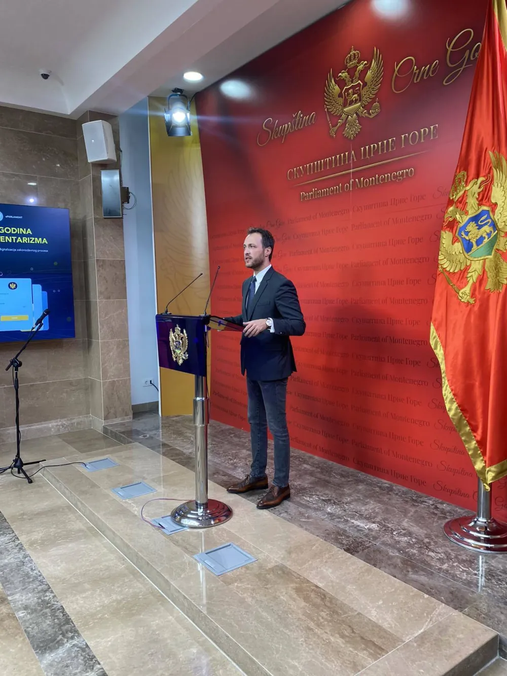 (VIDEO) Milačić: Pozivam kolege da sjutra imamo 41 potpis, to će biti najveći udarac politici Đukanovića