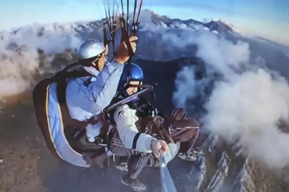 pilot paraglajdera