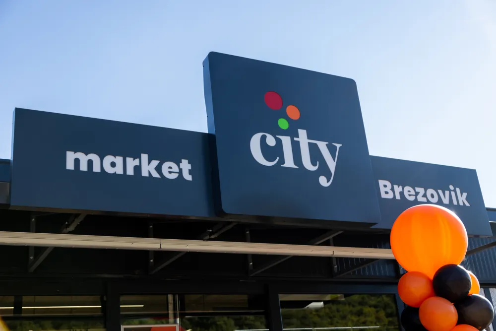 Novi City market u Brezoviku kod Nik&scaron;ića 