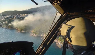 Ga&scaron;enje požara Ulcinj