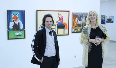 Predsjednica Skup&scaron;tine Danijela Đurović otvorila izložbu slikara&nbsp;Đorđa&nbsp;Ra&scaron;ovića