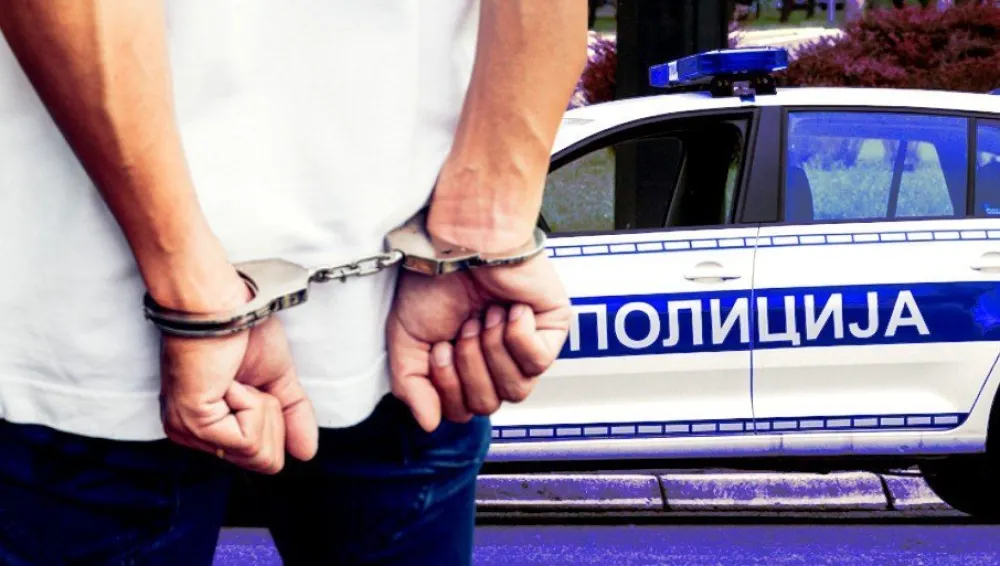Srpska policija, lisice, hap&scaron;enje<br>Ilistracija