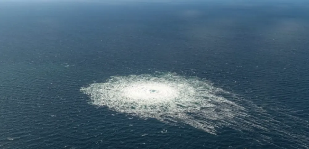 POVR&Scaron;INA BALTIČKOG MORA UZAVRELA ZBOG CURENJA GASA/ - FOTO: PRINTSKRIN<br>