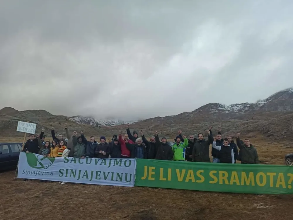 Година од завршетка протеста на Маргити