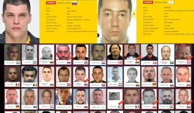 (VIDEO/FOTO) Nova lista Europola: Saradnik "kavčana" i crnogorski "Pink Panter" među najtraženijima