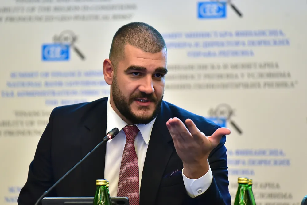 Samit ministara finansija,guvernera centralnih banaka i direktora poreskih uprava, Rade Milosevic