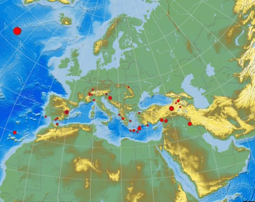 Zemljotres 14 kilometara od Tirane