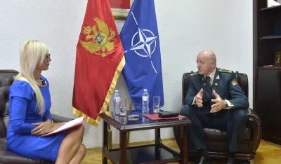 intervju sa nacelnikom generalstaba VCG Zoranom Lazarevicem, general Zoran Lazarevic, Zoran Lazarevic, nacelnik generalstaba VCG