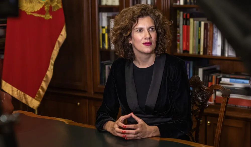 Министарка културе и медија Маша Влаовић
