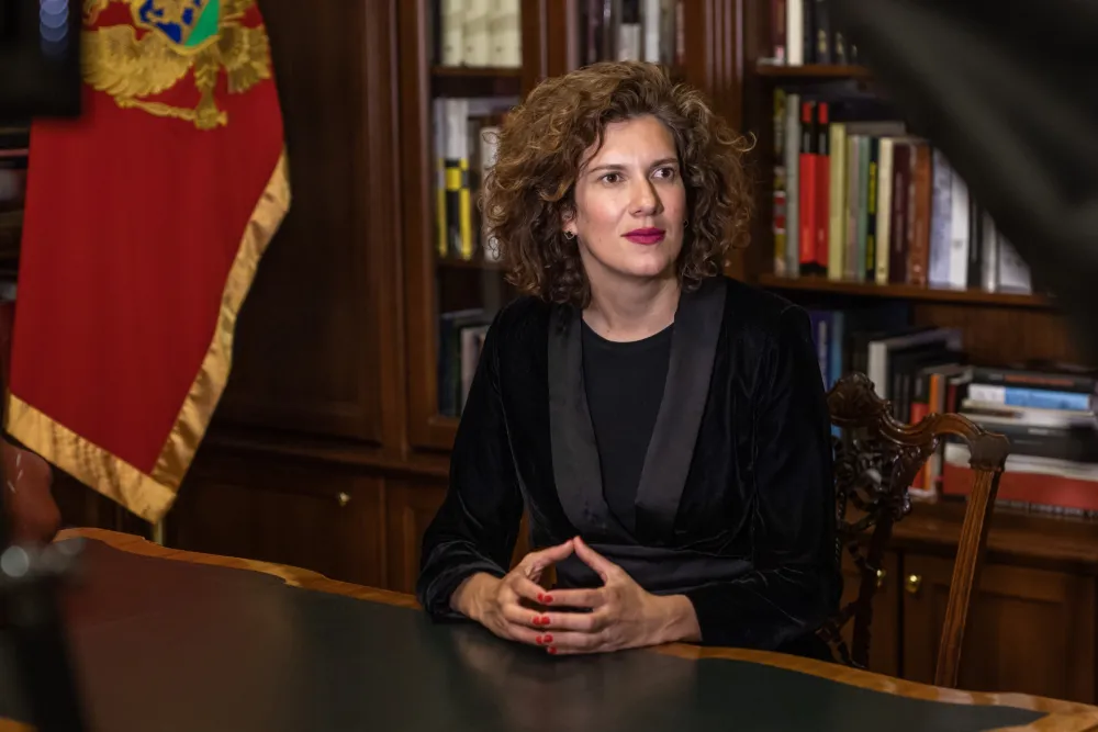 Министарка културе и медија Маша Влаовић