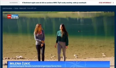 Crna Gora u če&scaron;kim medijima