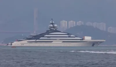 Jahta u Hong Kongu