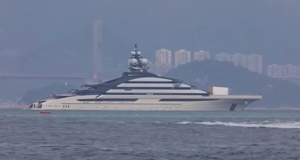 Jahta u Hong Kongu