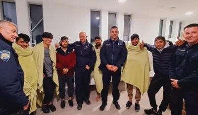 Policajci i migranti
