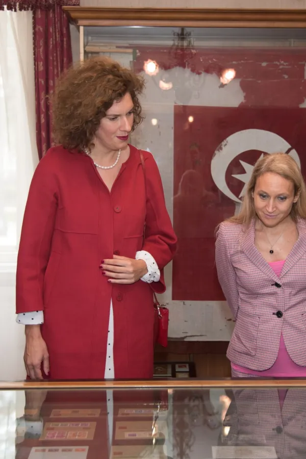 Министарка Влаовић и амбасадорка Марсела у Народном музеју