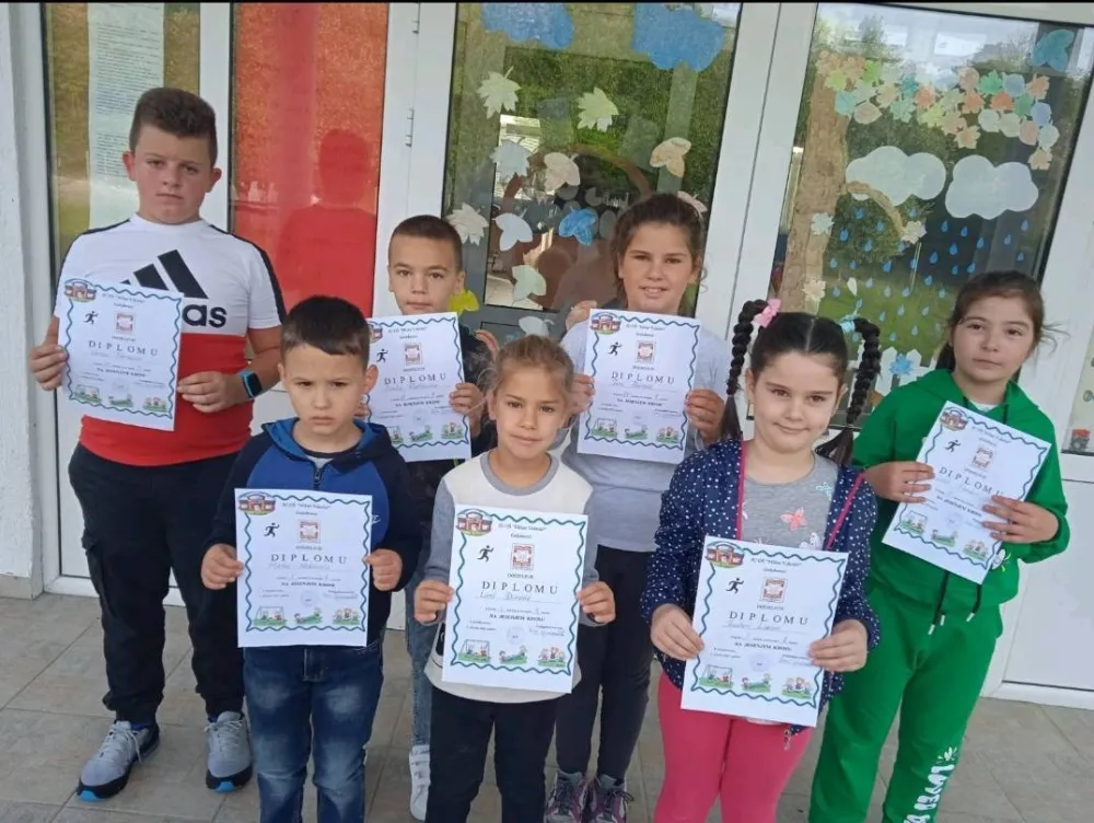 Јesenji kros u O&Scaron; &bdquo;Milan Vukotić&ldquo;: Naјbrži zaslužili petice
