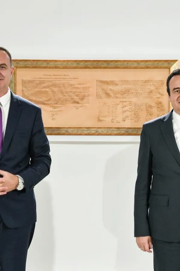 Nik Đeljo&scaron;aj i Aljbin Kurti