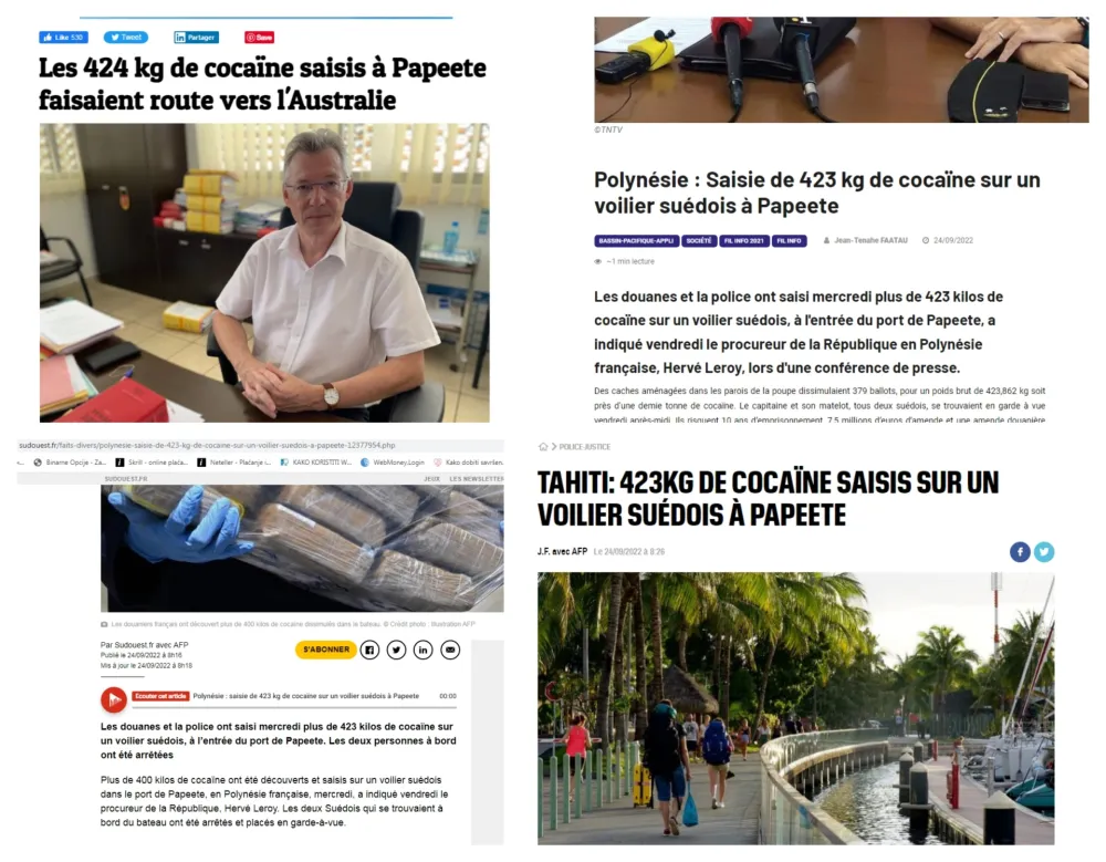 FOTO. Francuski mediji i drugi o akciji od 23. septembra