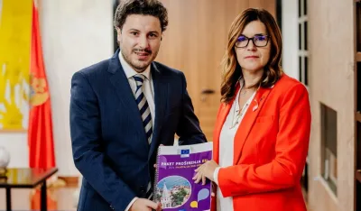 Dritan Abazović i Kristina Oana Popa