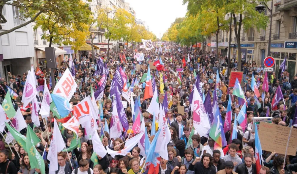 Protest u Parizu