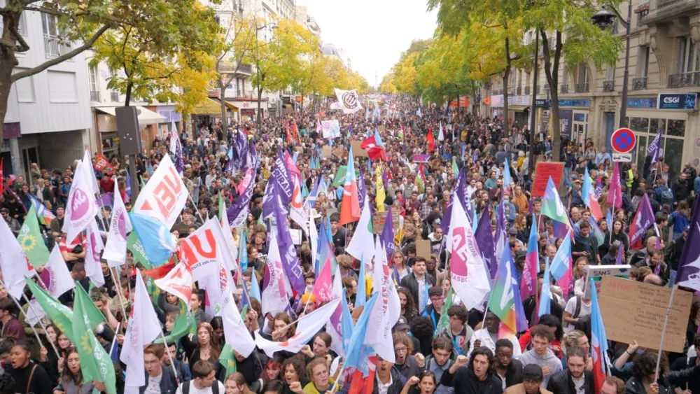 Protest u Parizu