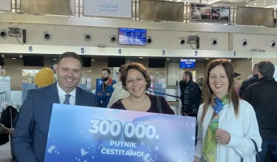 Obradovali 300.000. putnicu