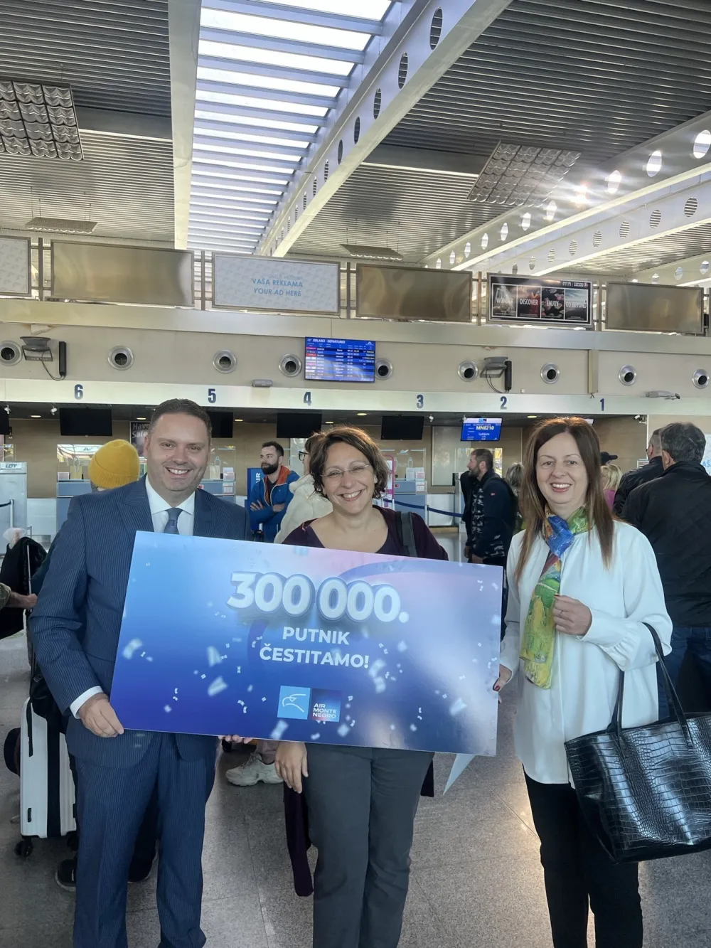 Obradovali 300.000. putnicu