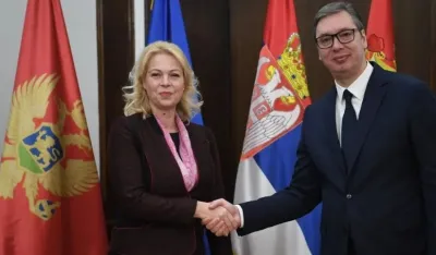 Vučić sa Đurović o jačanju saradnje Srbije i Crne Gore