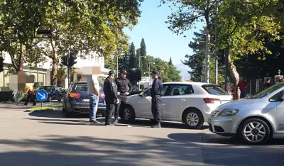 Udes u centru Podgorice: Ima povrijeđenih